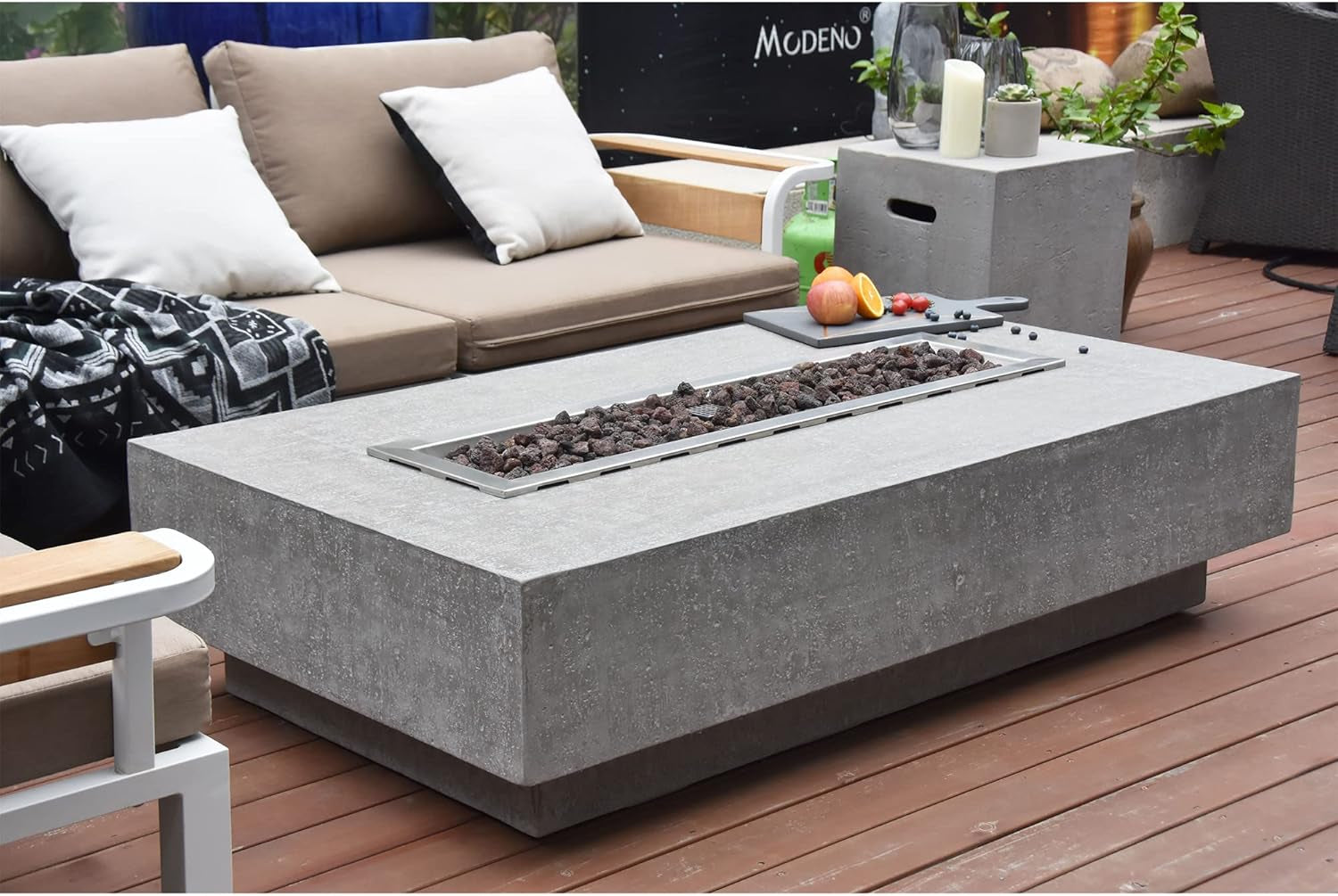 Hampton Fire Table Outdoor Fire Pit 56