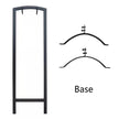 5-Pieces Iron Fireplace Tools Sets Fireplace Accessories Tools with Holder for Indoor Outdoor Fireplace Fire Pit Black