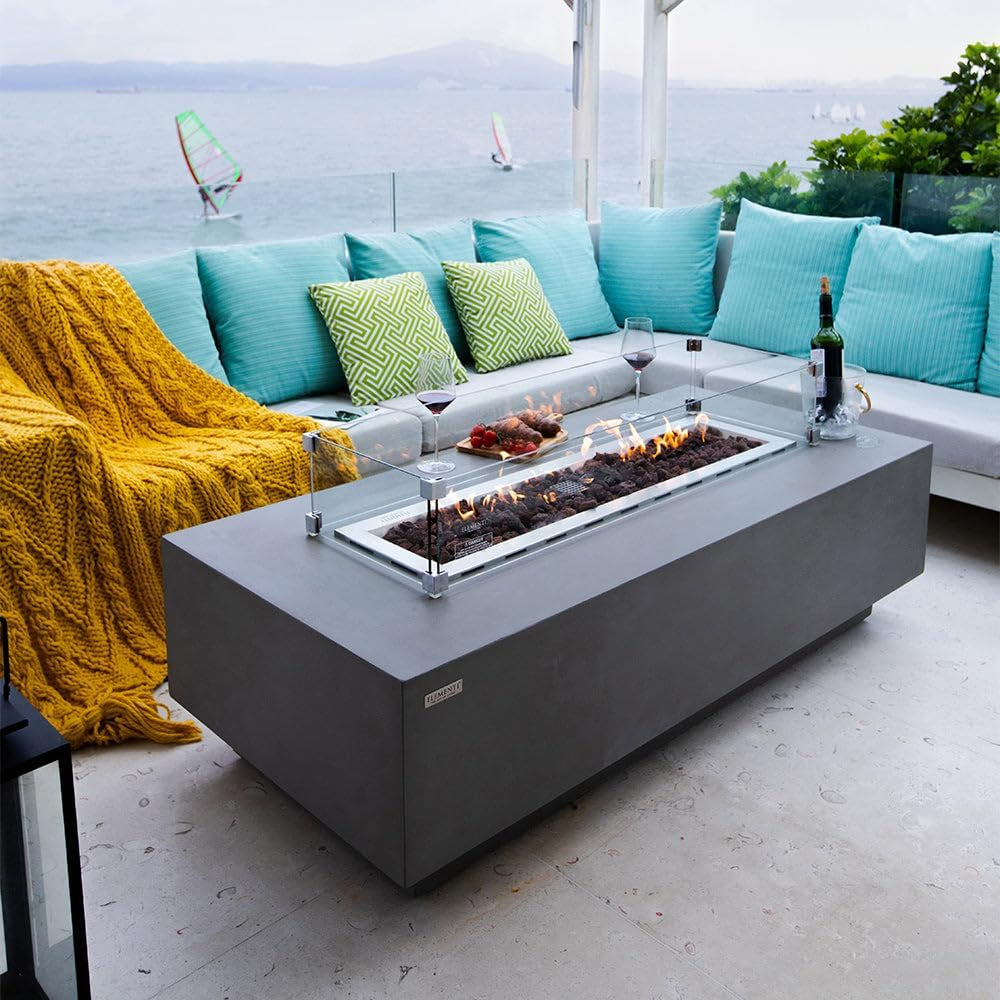 Granville Fire Table Outdoor Fire Pit 60