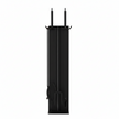 Wrought Iron Fireplace Tool Set, 3 PCS Fire Tool Set and Holder with Stand, Tongs, Fire Place Poker, for Indoor/Outdoor