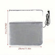 1 Pair of Comfortable Care USB Heated Foot Pads, Constant Temperature Electric Heaters, Portable Home Foot Heaters,