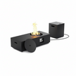 48 In, 50,000 BTU Black Coating Steel Outdoor Fire Table Propane Gas Fire Pit Table