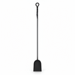 36 In. Tall Black Extra-Long Rope Design Fireplace Shovel