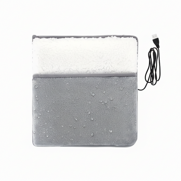 1 Pair of Comfortable Care USB Heated Foot Pads, Constant Temperature Electric Heaters, Portable Home Foot Heaters,